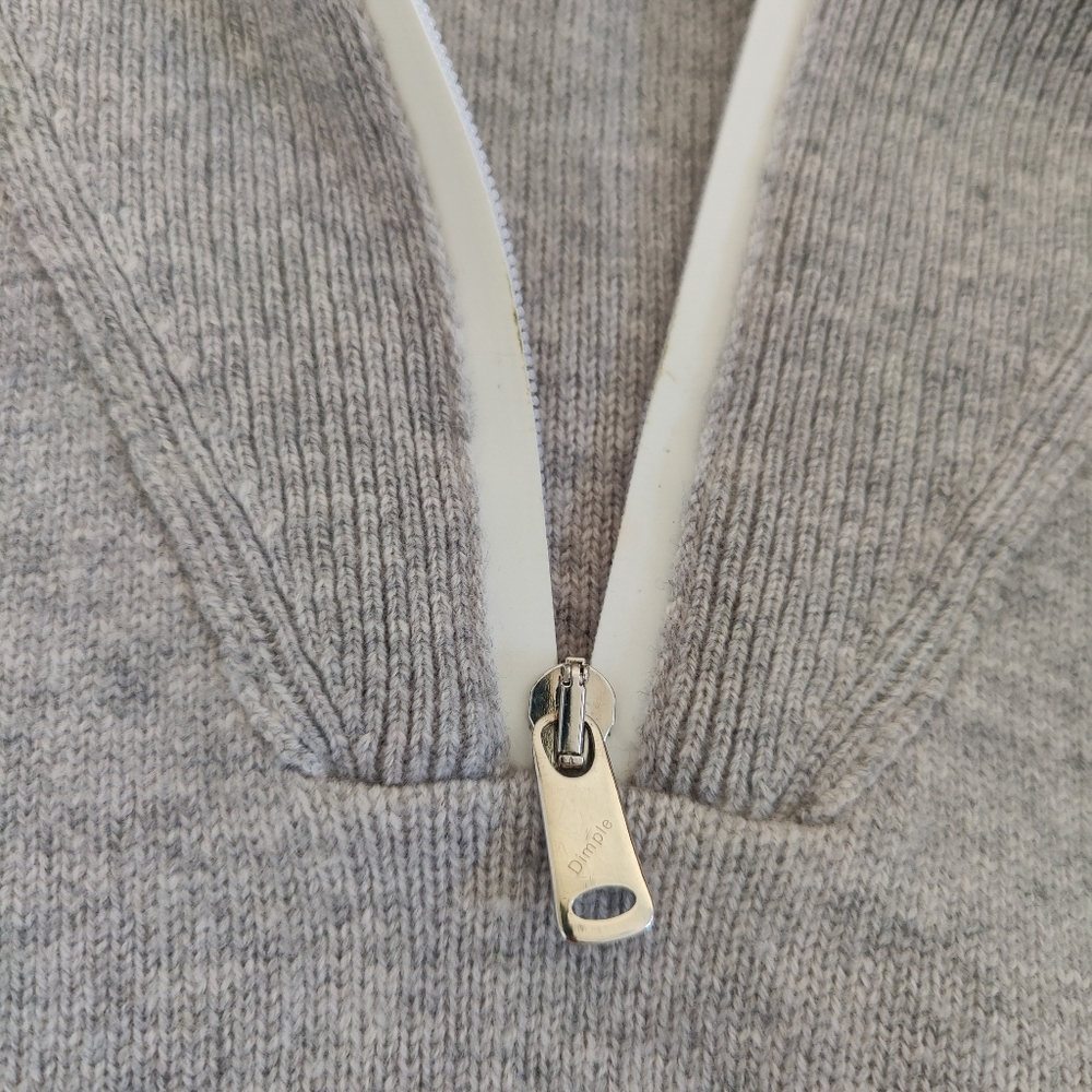 Grey Wool Sweater - Picture 10 of 12